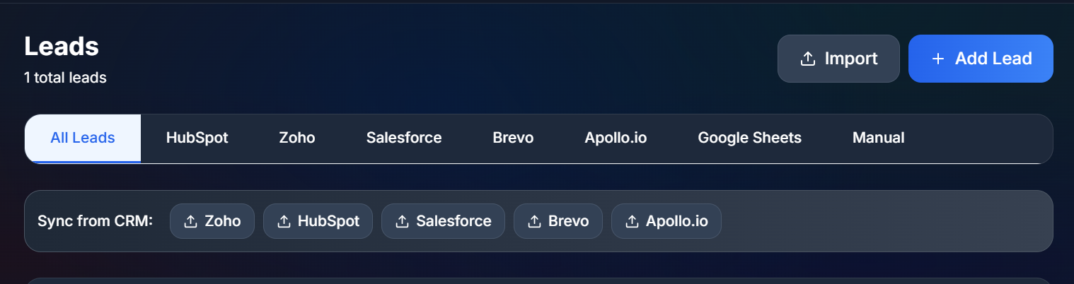 Bot Config Interface