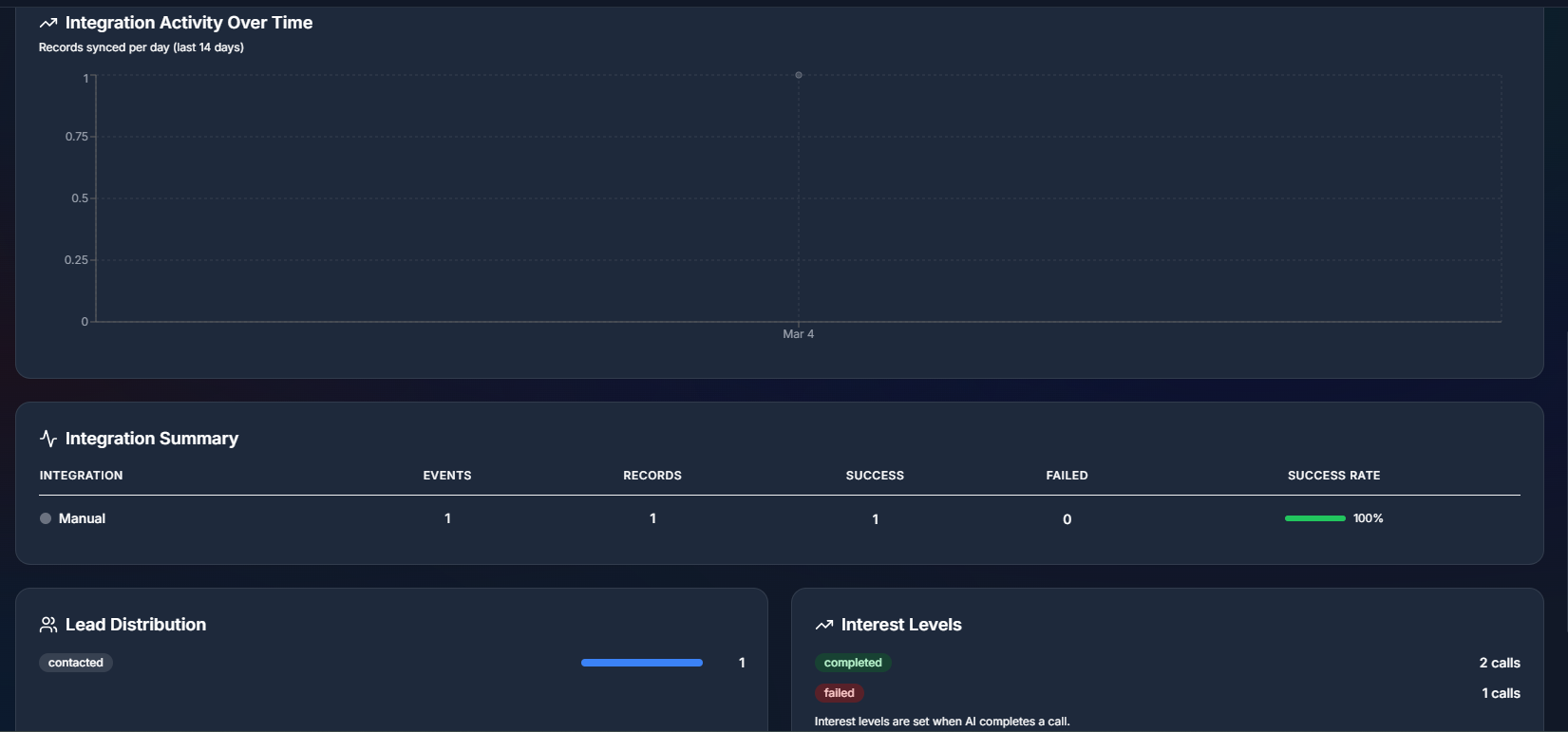 Bot Config Interface