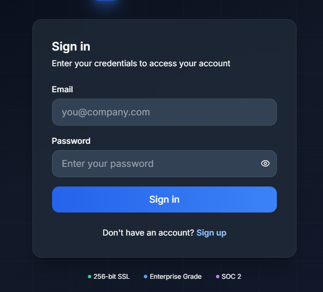 Bot Config Interface
